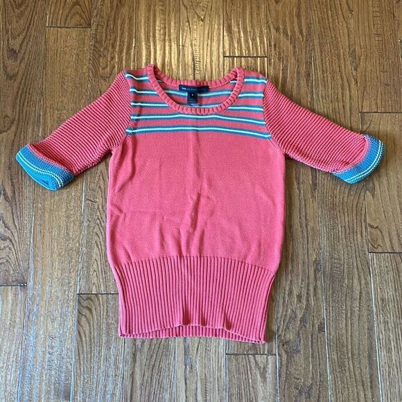 Marc by Marc Jacobs Y2K crewneck red sweater blouse small - Picture 2 of 9
